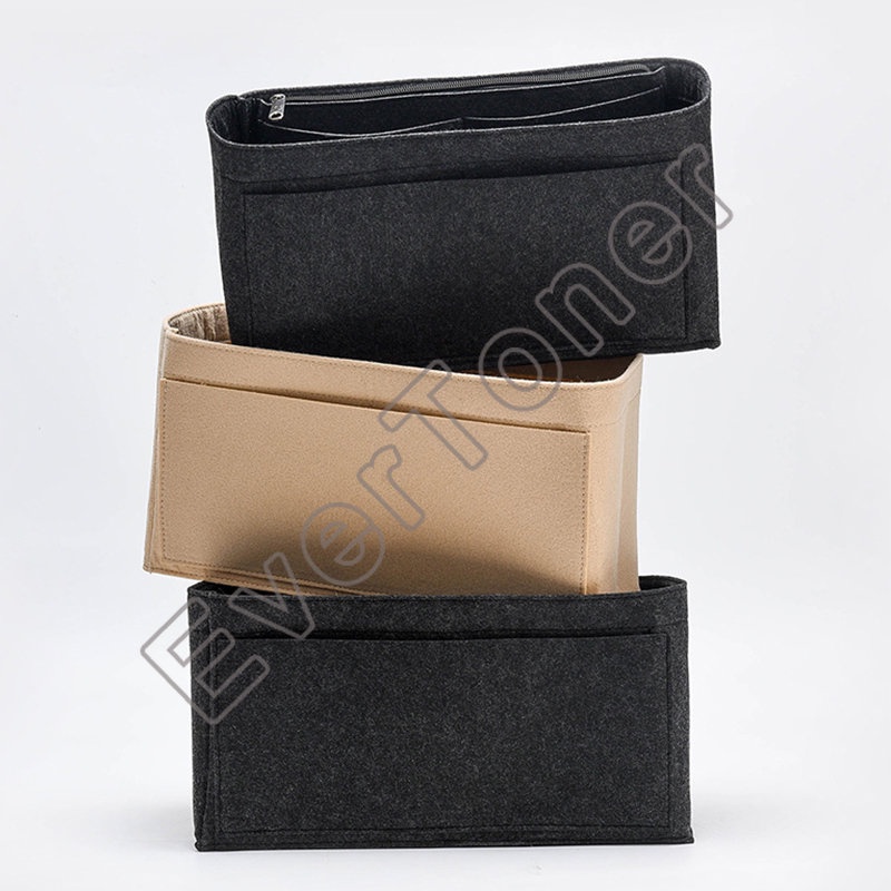 Túi chèn EVERTONER vải nỉ đựng đồ dùng mỹ phẩm mini đi du lịch dành cho túi xách Goyard GM PM