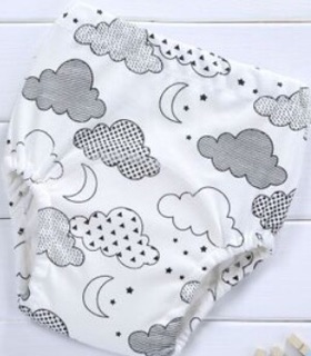 Quần Bỏ Bỉm Xuất hàn cao cấp 6 Lớp Cho Bé Size 80 - 90 - 100 -110