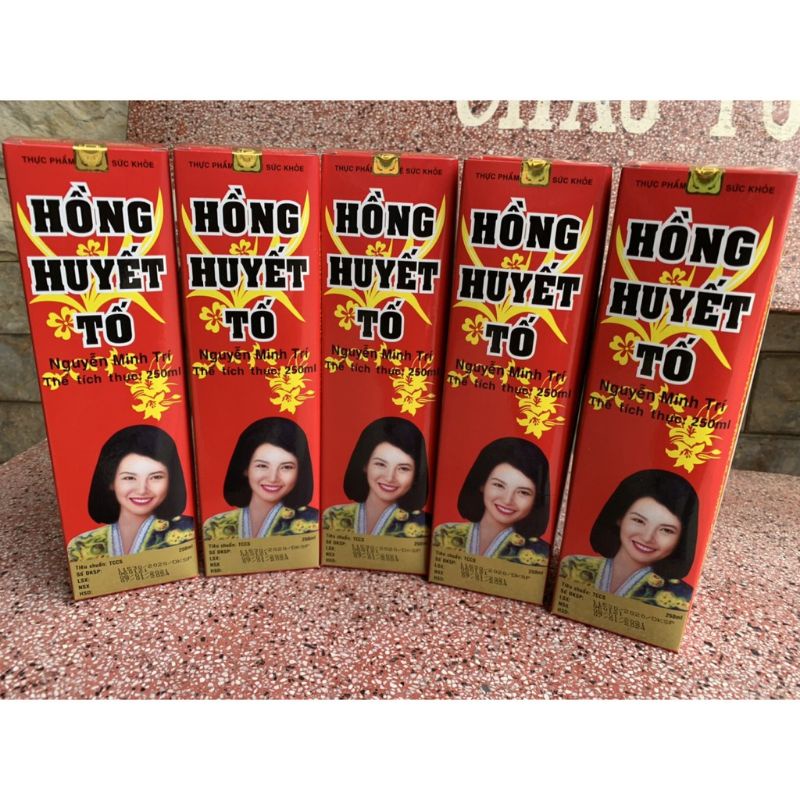 Hồng Huyết Tố .Chai 250 ml