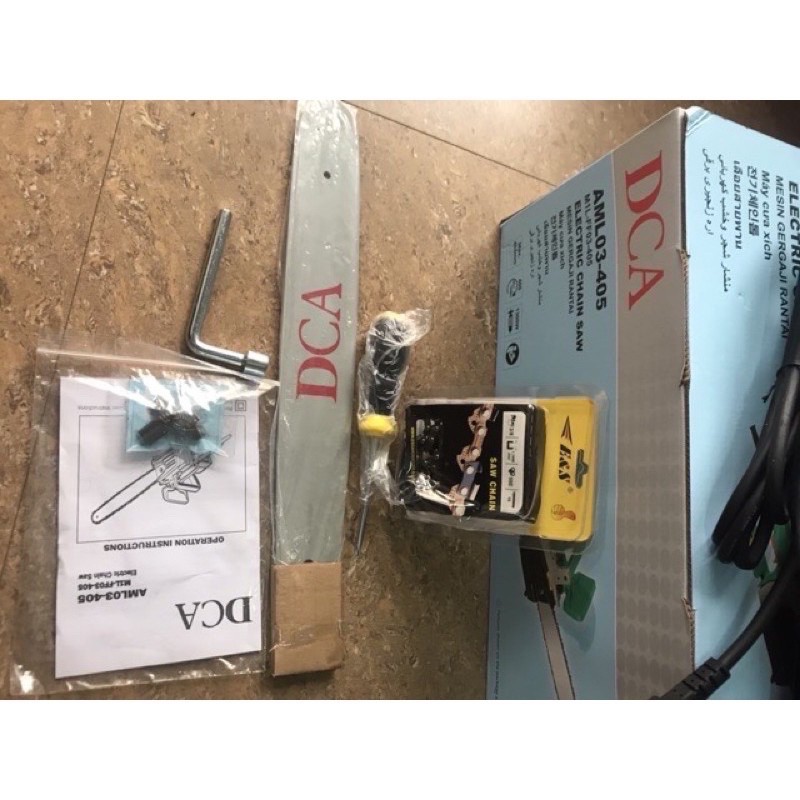 DCA Máy cưa xích điện AML03-405