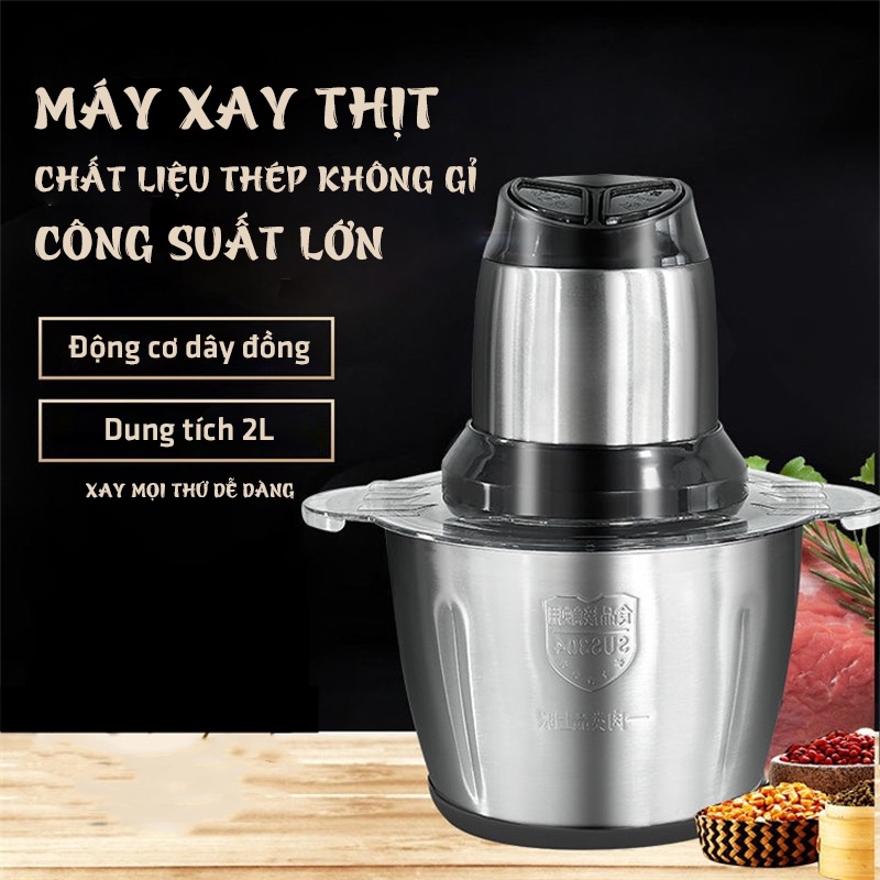 Máy xay thịt đa năng SUS304 J-002