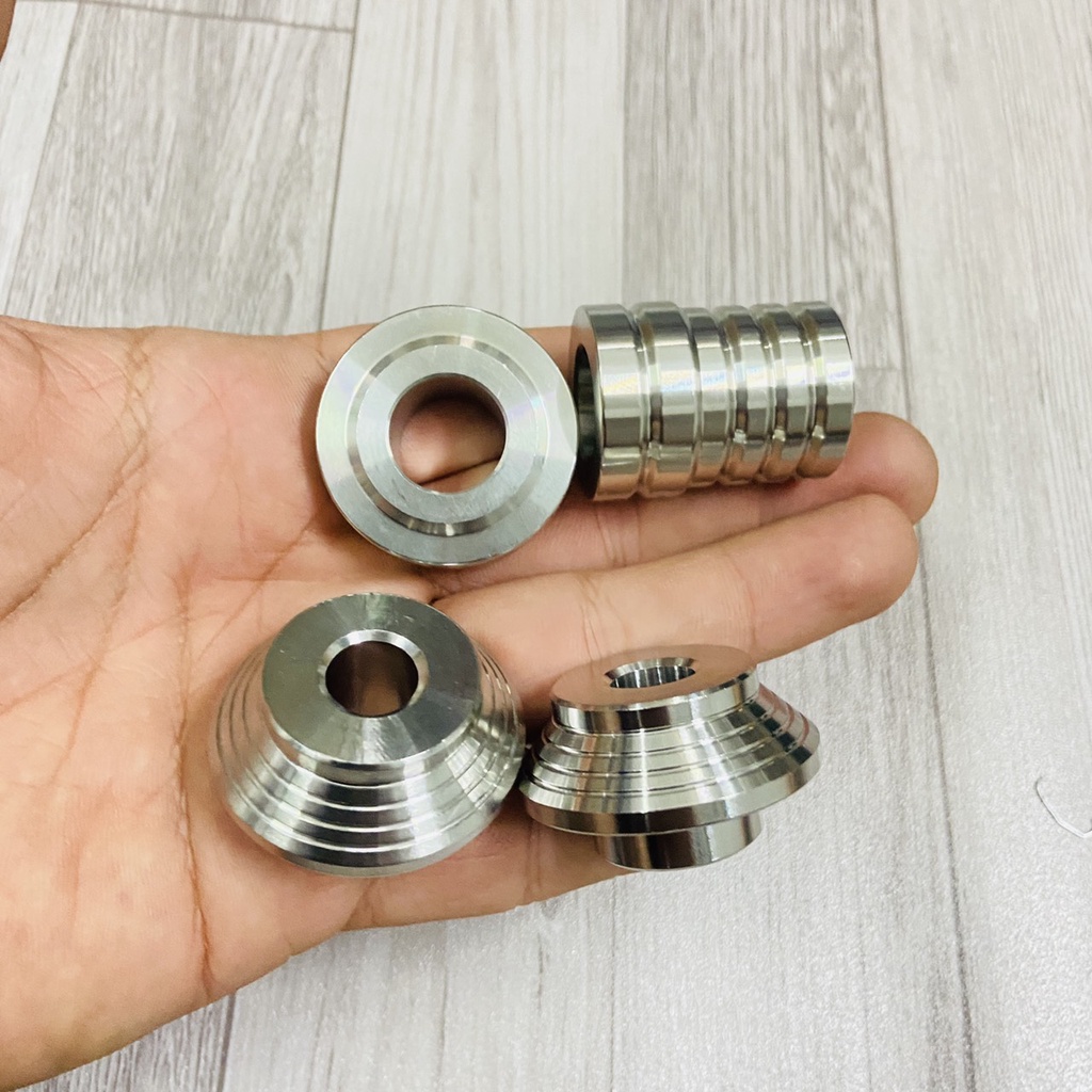 TRỌN BỘ COMBO CỤC CANH BÁNH TRƯỚC VÀ CỤC CANH BÁNH SAU INOX 304 GẮN XE EXCITER 150, EXCITER 155