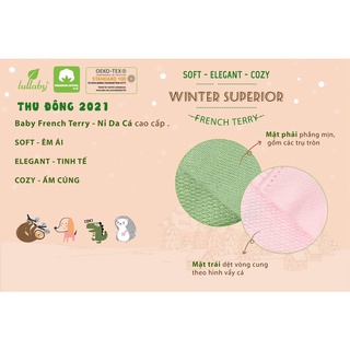 Bộ nỉ da cá Lullaby siêu mềm