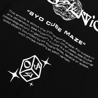 Áo thun 8YO Cube Maze Tee - Đen