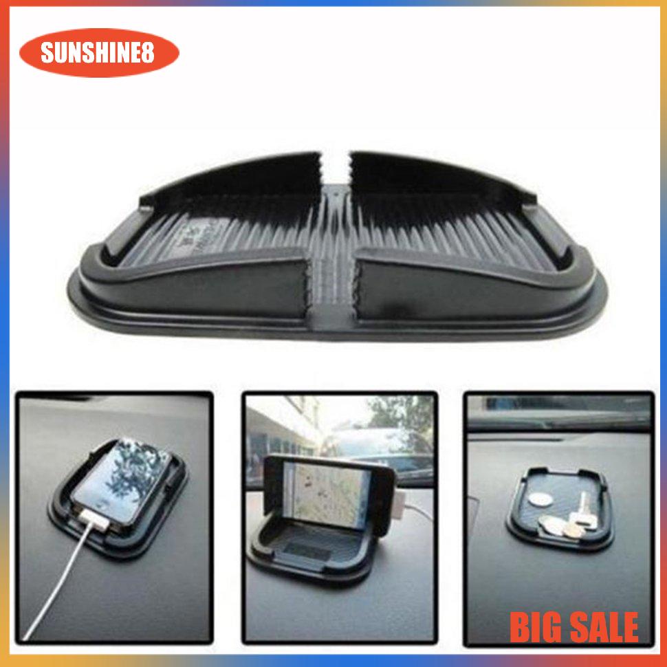 【SUN】Silicone Magic Sticky Car Non-Slip Mat cho điện thoại di động Pad Navigator Bracket