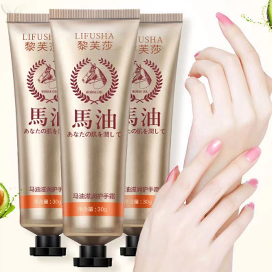 Kem Dưỡng Ẩm Làm Trắng Da Tay Chống Lão Hóa Chiết Xuất Dầu Ngựa Krim Tangan Minyak Kuda