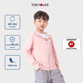 Áo khoác chống nắng Trẻ em TOKYOLIFE dòng UV Cut chất liệu cotton thân thiện F3UVJ068I