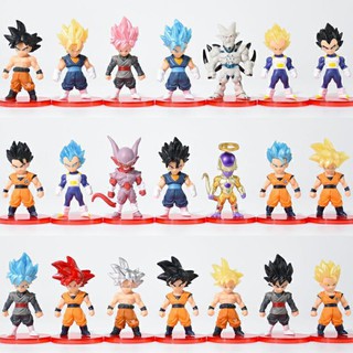 [10cm] Mô hình chibi đồ chơi Dragon Ball Songoku gohan broly super dragonball goku super saiyan gohan vegeta gogeta CB21
