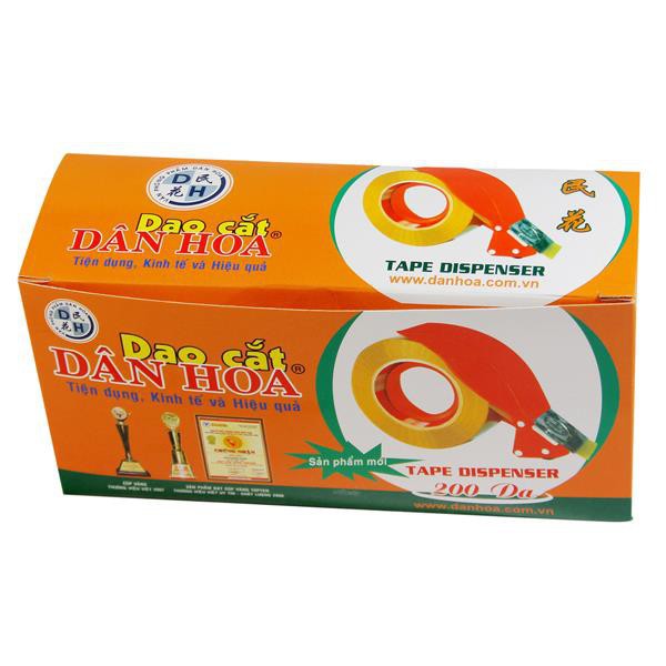 [Tiện Ích] Dao Cắt Cuộn Băng Dính Dân Hoa 0.2 - 1 kg