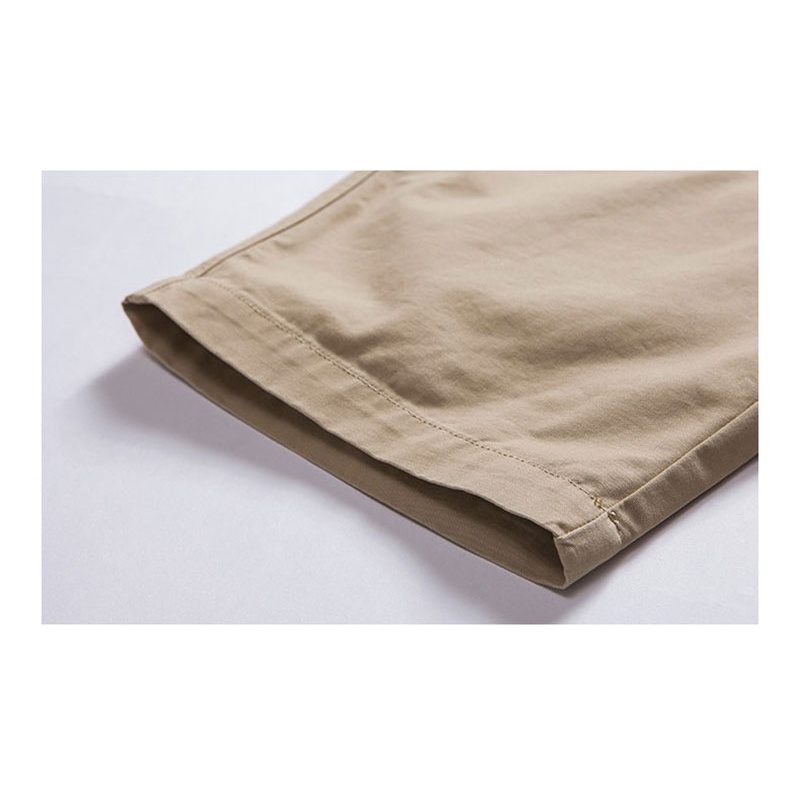 Quần Short Dây Rút 100% Cotton Có Túi Sau Lưng Thời Trang Hàn Quốc Cho Nam