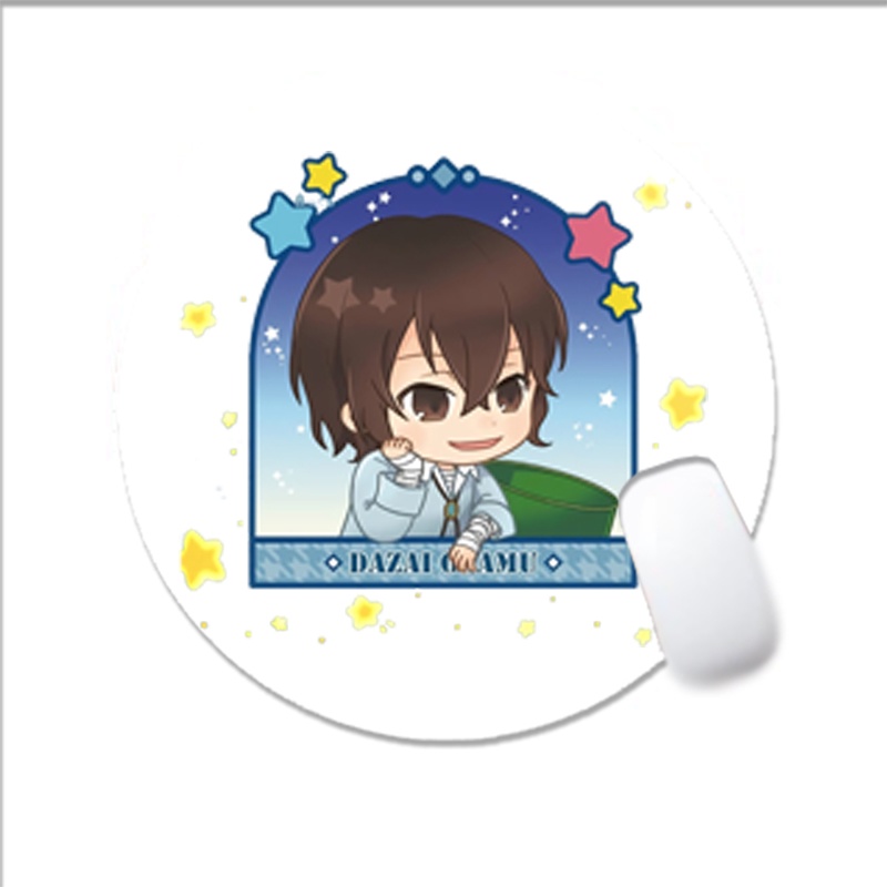 Miếng di chuột in hình anime chibi BUNGOU STRAY DOGS miếng kê chuột miếng lót chuột