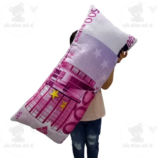 GỐI 3D GỐI ÔM CHO BÉ HÌNH TỜ TIỀN [1 MÉT]