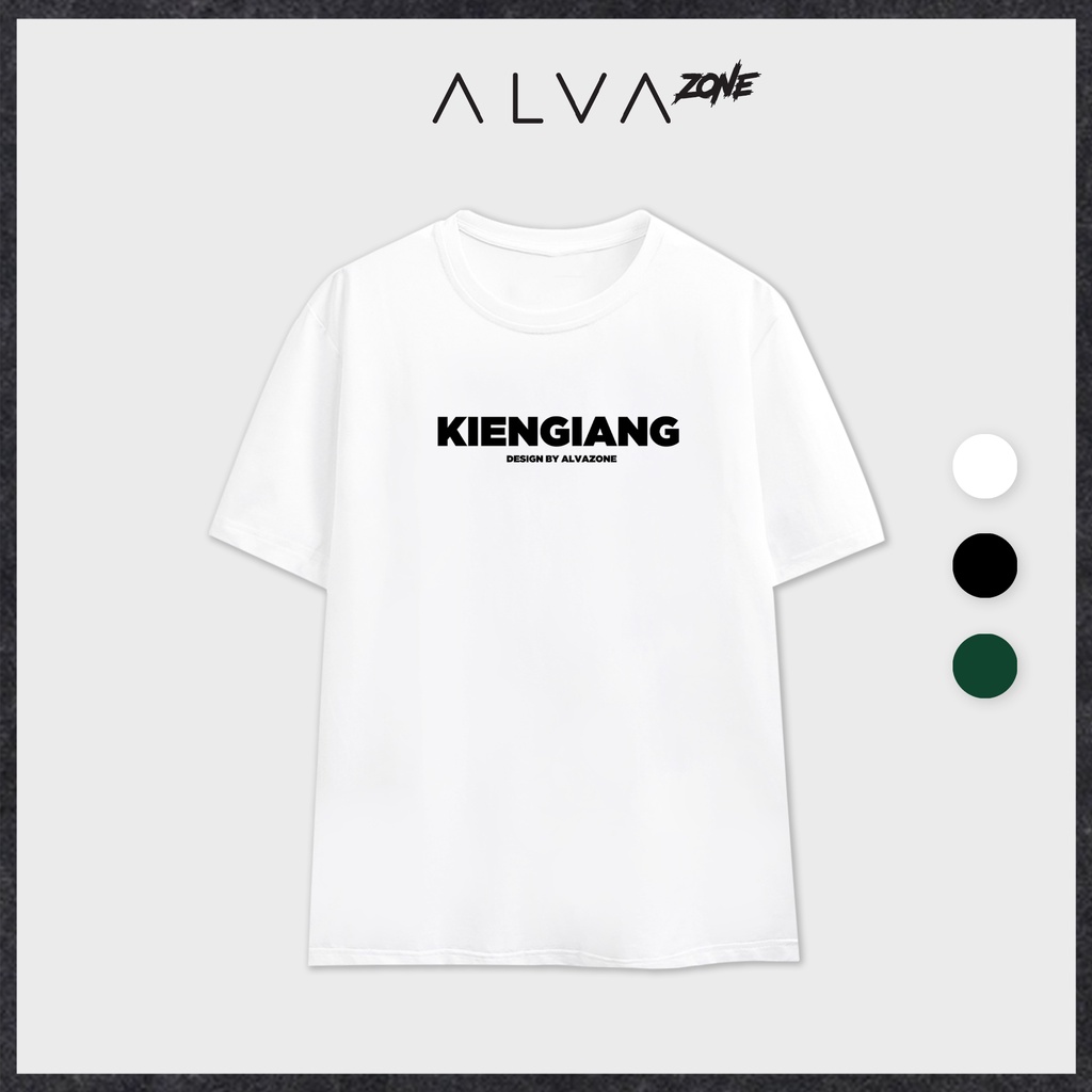 Áo Thun Kiên Giang LocalBrand Phông Cổ Tròn Tay Lỡ Unisex Nam Nữ Thế Hệ Genz