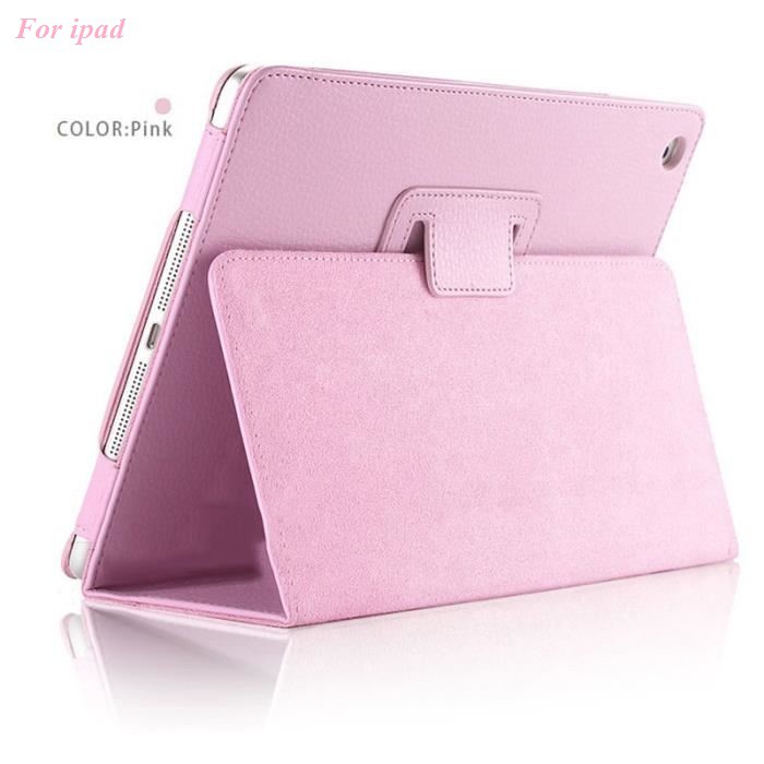 Bao da hai góc xoay dành cho ipad new 2017/ ipad air / ipad air 2/ ipad 234/ ipad mini 123 / ipad mini 4 - màu hồng | BigBuy360 - bigbuy360.vn