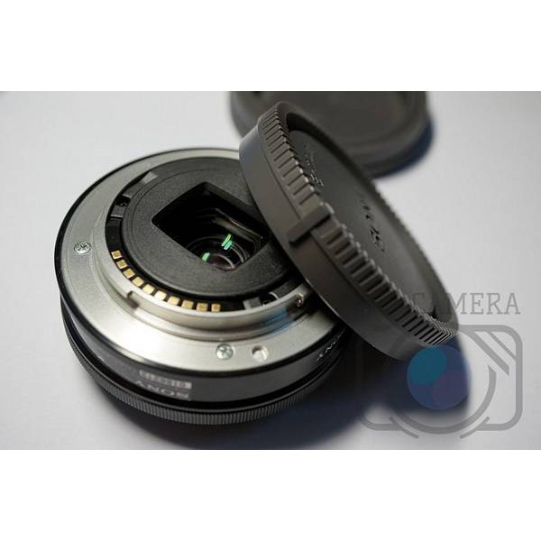 Bộ nắp đậy đuôi lens + nắp đây body máy ảnh Sony E-mount