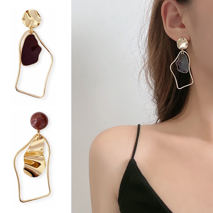 Hoa Tai Dáng Dài Phong Cách Retro Sang Trọng A0003