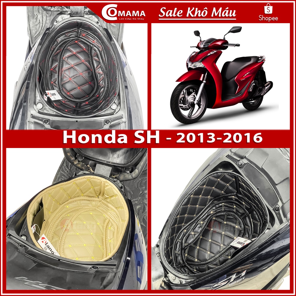 Lót Cốp Xe Máy Chống Sốc Cách Nhiệt Và Chống Thấm Xe SHVN 2013-2016 - Bảo Hành 5 Năm