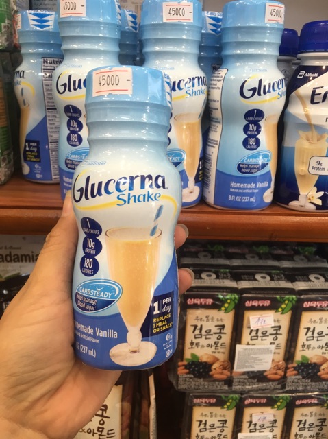 Sữa nước glucerna 237ml dành cho người tiểu đường