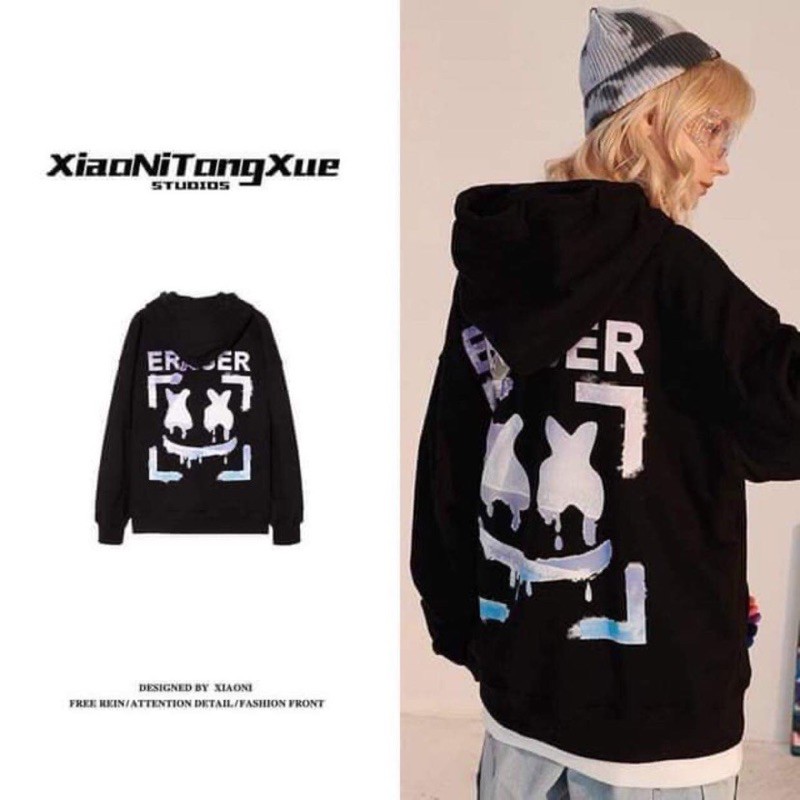 [Hàng order] - Áo nỉ bông mặt cười + Video cận chất