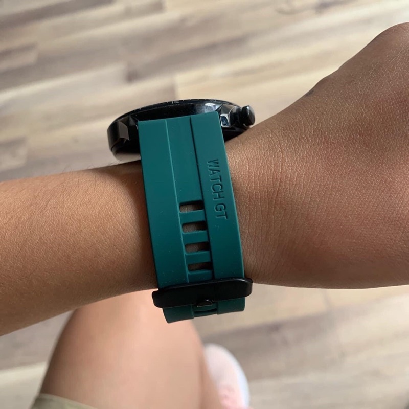 Dây Đeo Cao Su Thay Thế Cho Đồng Hồ Smartwatch Kiểu Dáng Dây Huawei In Logo Watch GT