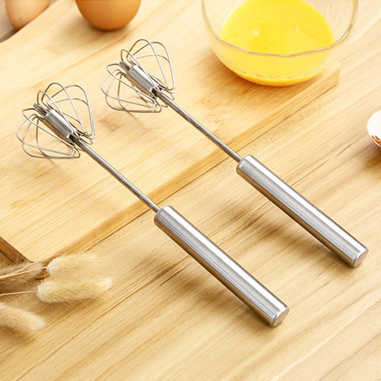 Cây Đánh Trứng Inox Có Trục Xoay Tự Động Tiện Dụng 88198 SHOP HOÀNG XUÂN