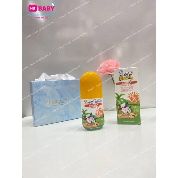 KEM CHỐNG NẮNG CHO BÉ - SNOW BUDDY