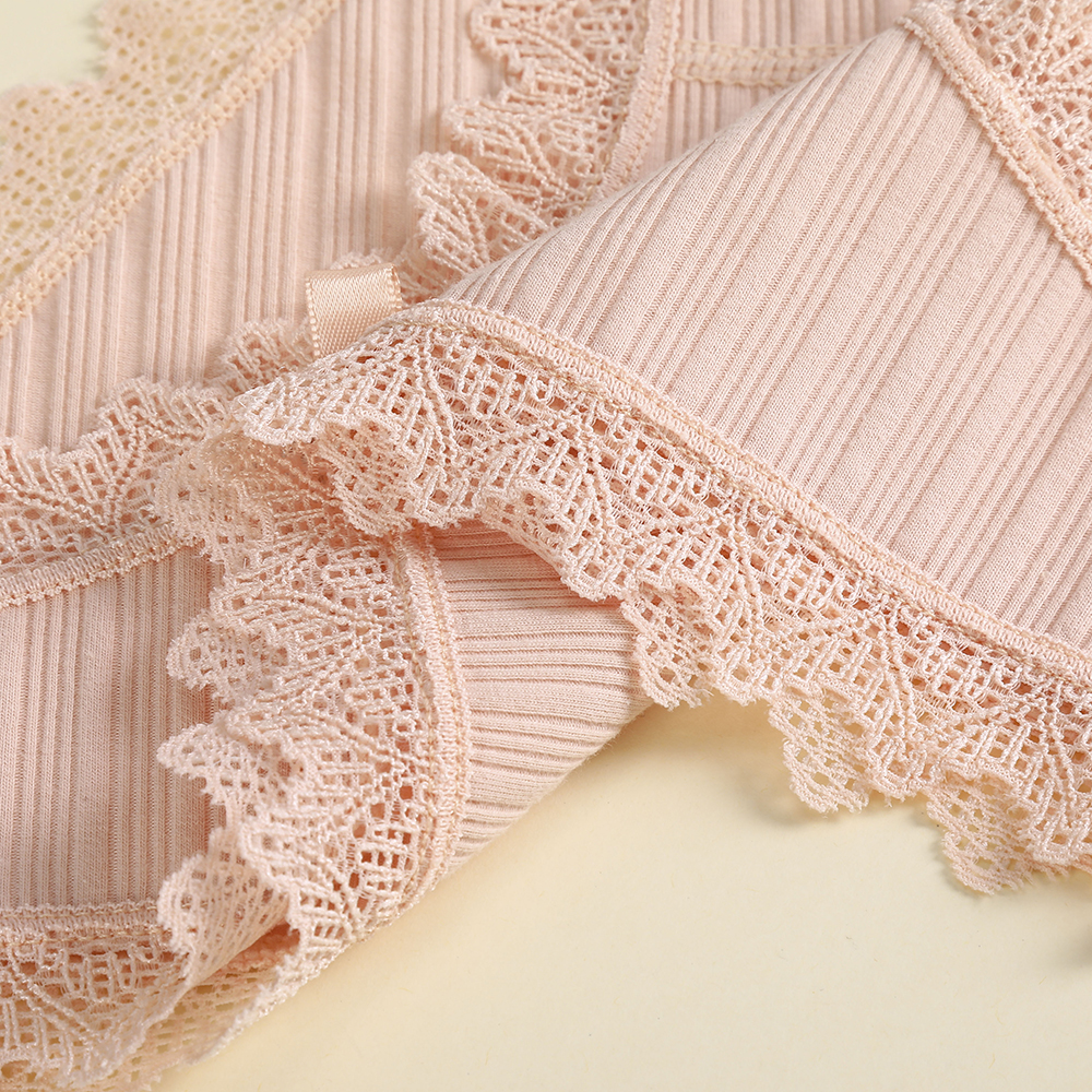 Quần lót cotton Aijolen không đường may viền ren gợi cảm 6 màu lựa chọn dành cho nữ