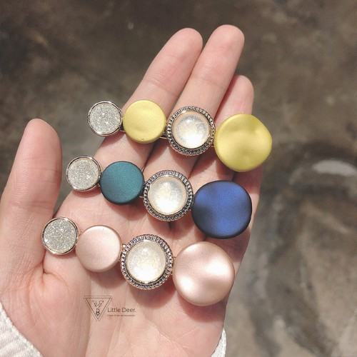 Kẹp tóc Hàn Quốc macaron CÓ SẴN