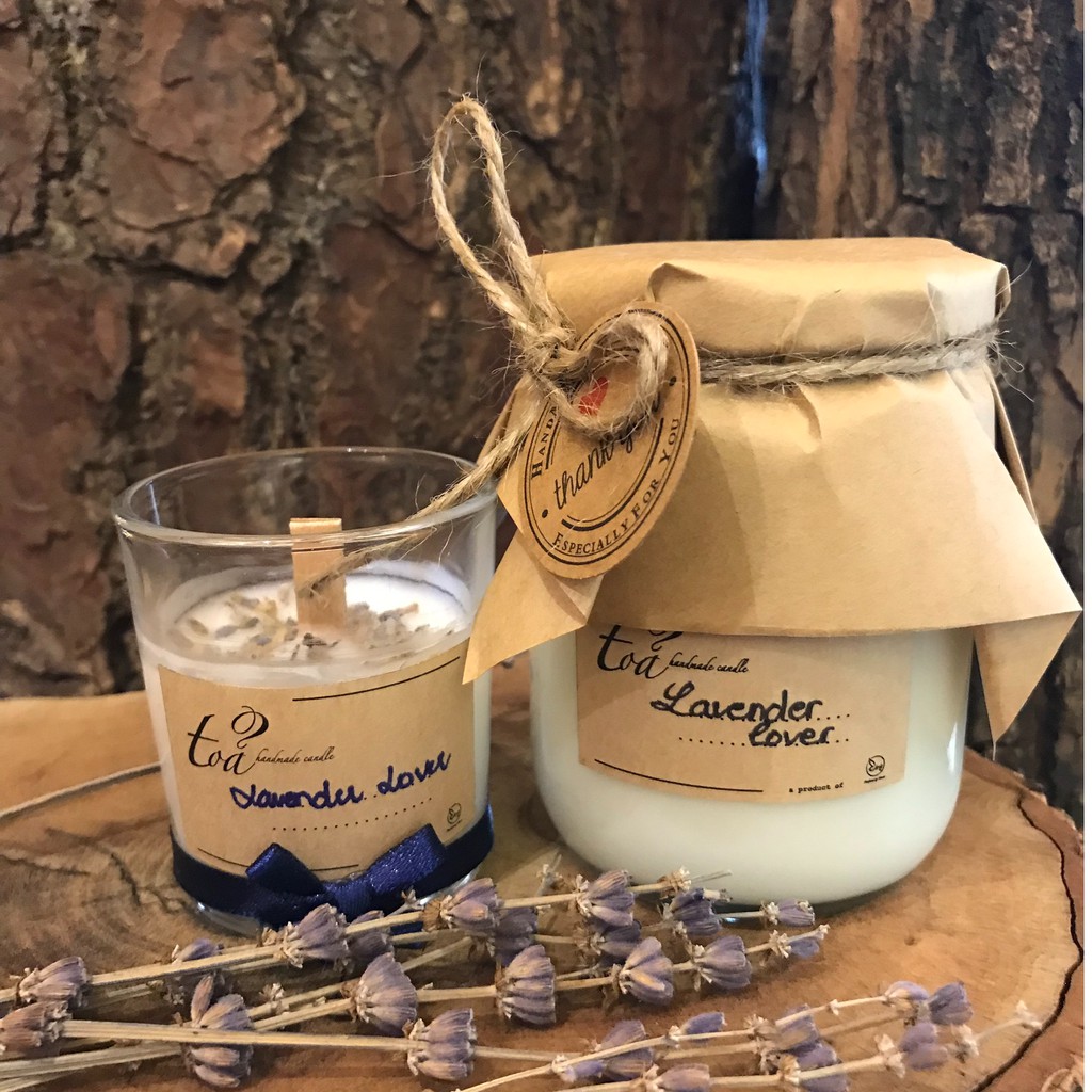 Nến nước hoa Lavender Lover | Tỏa Handmade Candle