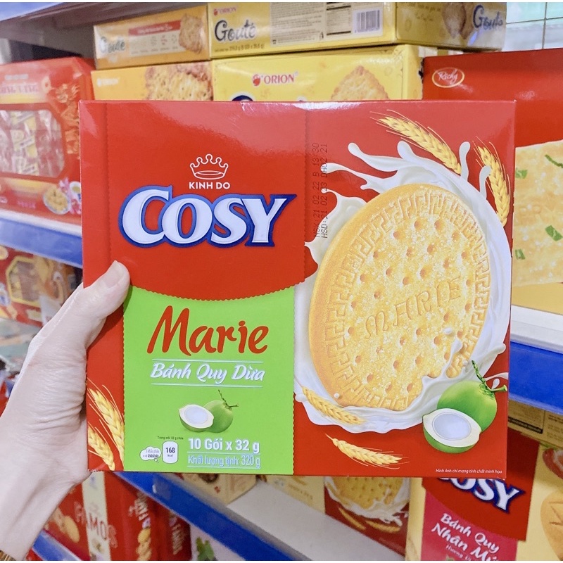 BÁNH QUY COSY MARIE VỊ DỪA/SỮA