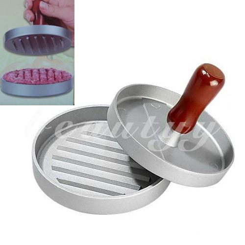 Khuôn ép thịt Hamburger cỡ 12cm/4.8inch dễ thương cho nhà bếp