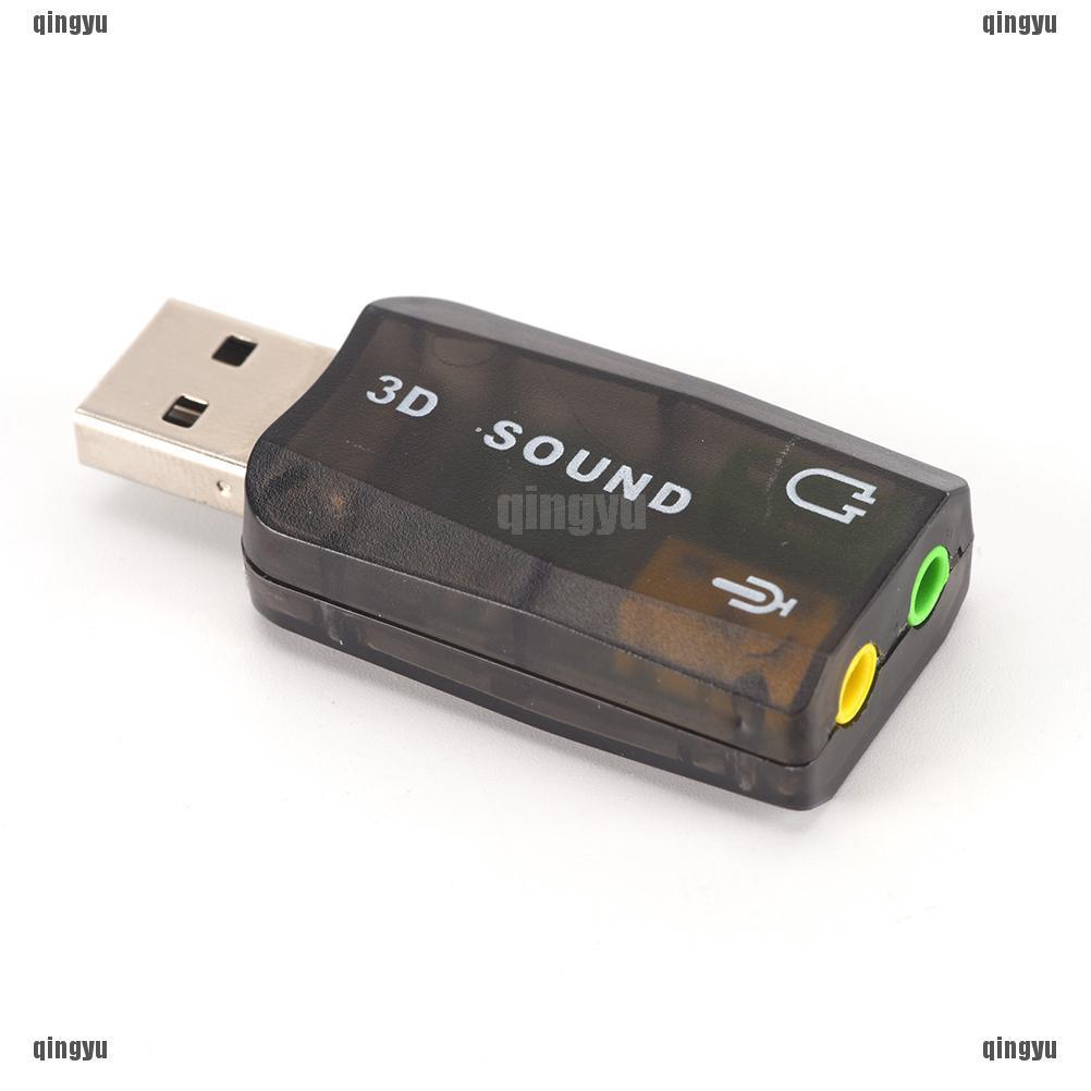 Bộ chuyển đổi âm thanh USB 5.1 sang giắc cắm 3.5mm