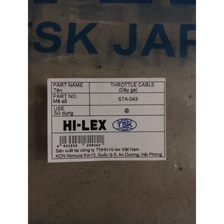 Dây ga xe sh/ dylan/@/ps hiệu hi-lex