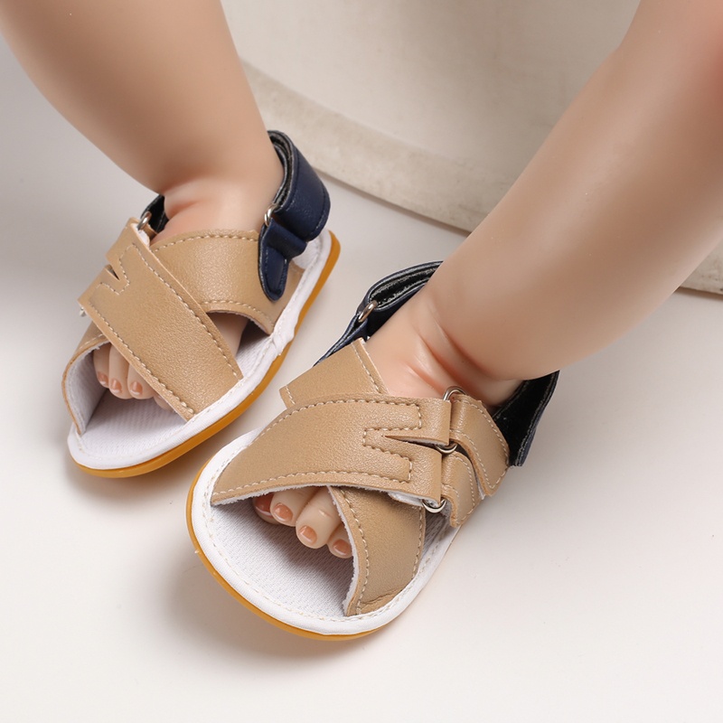 Giày Sandal Cotton Mềm 2 Phong Cách Thời Trang Mùa Hè 2022 Cho Bé Sơ Sinh 0-18 Tháng Tuổi