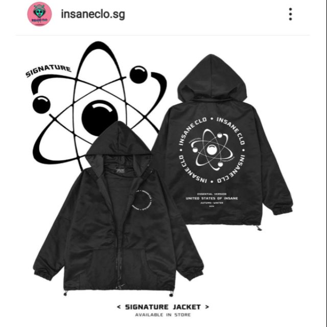 Pass áo khoác Insane clo