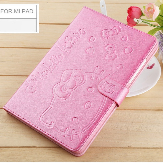 Bao da máy tính bảng hình Hello Kitty nam châm cho mini 1 2 3 4 5 air 1 2 air 3 10.5 7th 8th 10.2 pro 9.7 10.5 ipad 9.7 2017 | BigBuy360 - bigbuy360.vn
