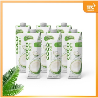 Double Giải Nhiệt Mùa Hè ( 6 hộp nước dừa tươi nguyên chất COCOXIM XIÊM XANH 1L)