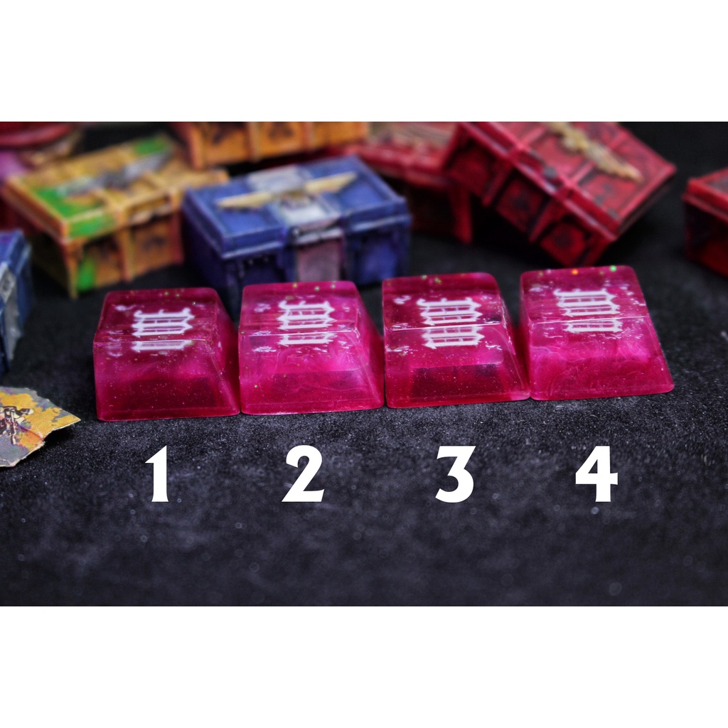 Nút keycap cho bàn phím cơ Characters W