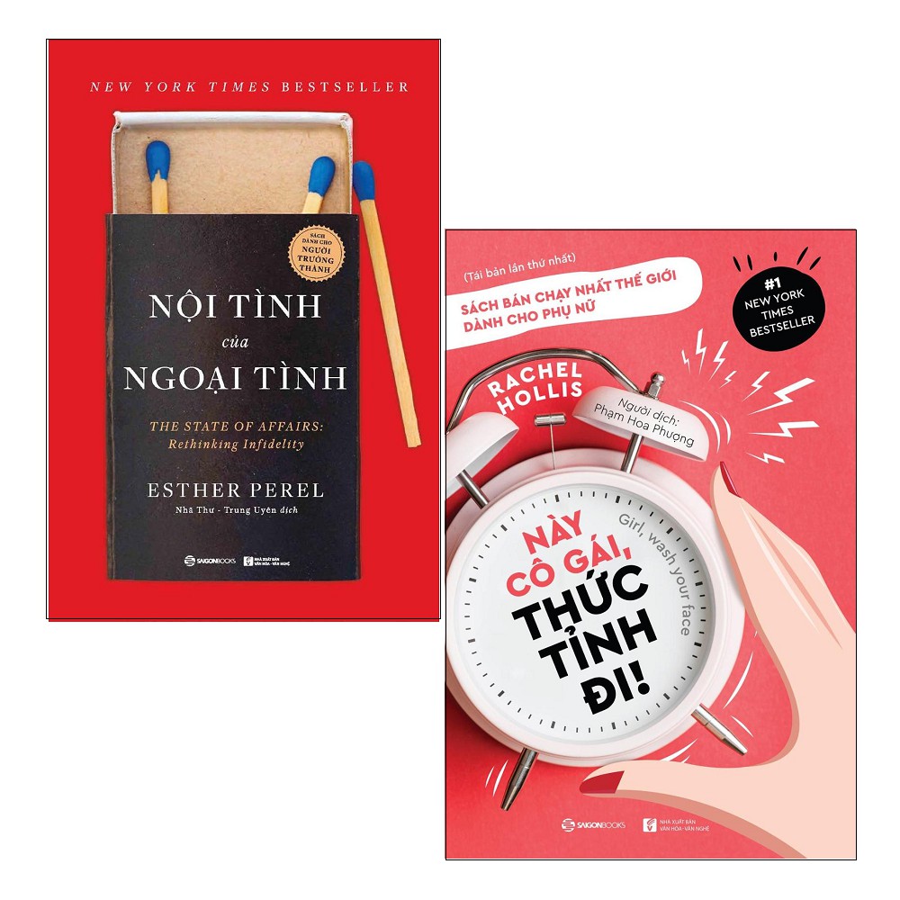 Sách Sài Gòn - Combo Nội Tình Của Ngoại Tình + Này Cô Gái, Thức Tỉnh Đi! (2 cuốn)