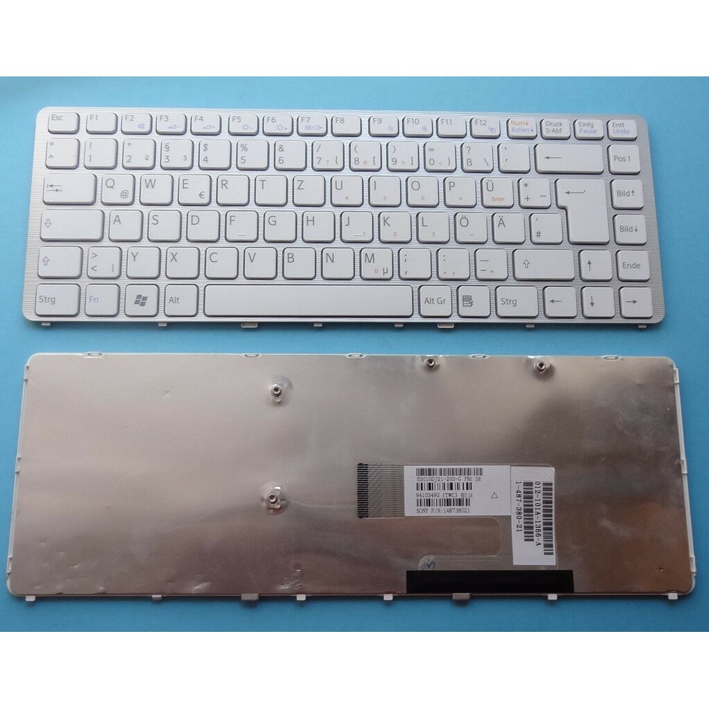 Bàn Phím laptop SONY VGN-NW VGN NW PCG-7171M PCG-7173L PCG-7174L màu đen -màu trắng - có khung