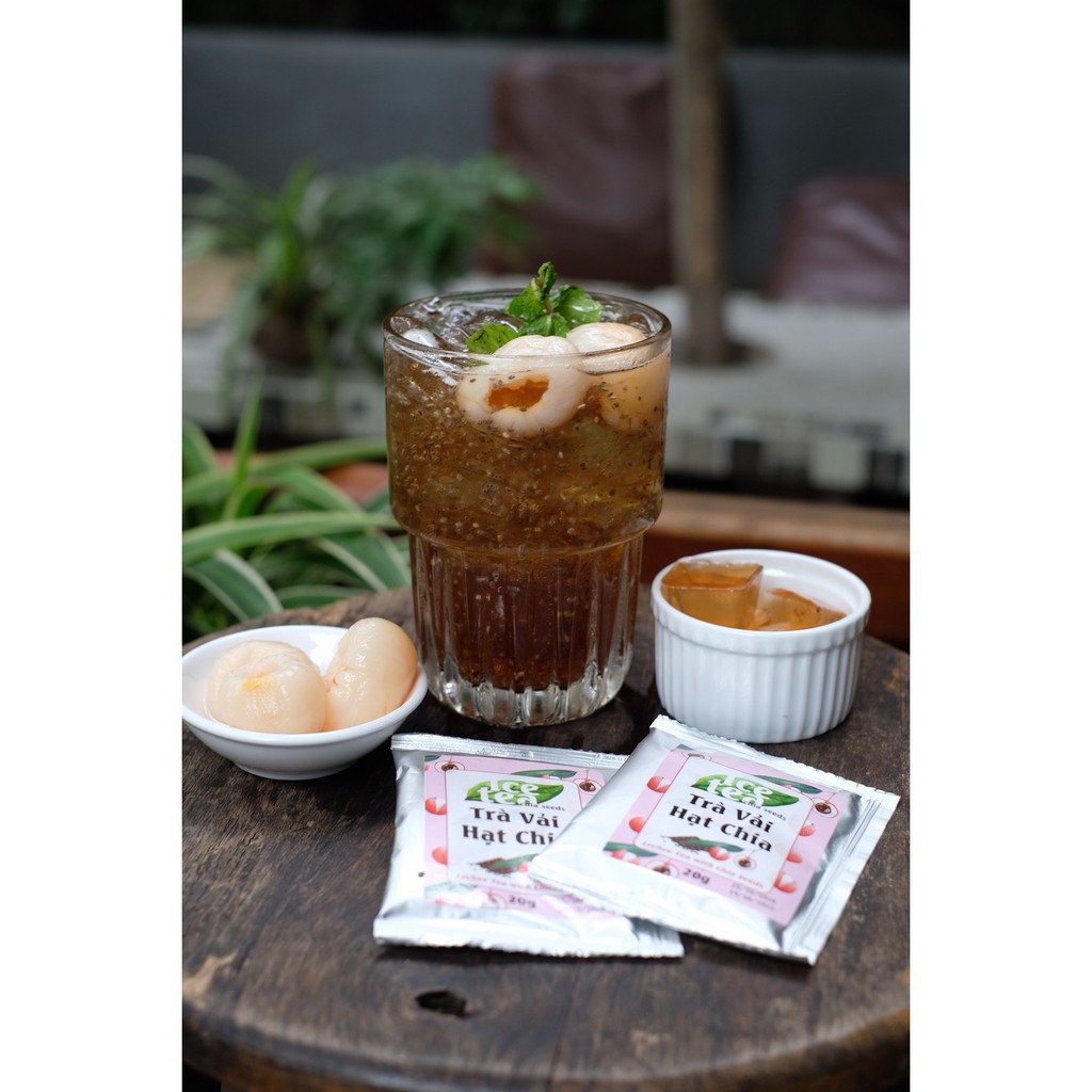 6 Gói Trà Trái Cây Hạt Chia (VỊ ĐÀO/XOÀI/VẢỈ) - Thơm Ngon Khó Cưỡng | BigBuy360 - bigbuy360.vn