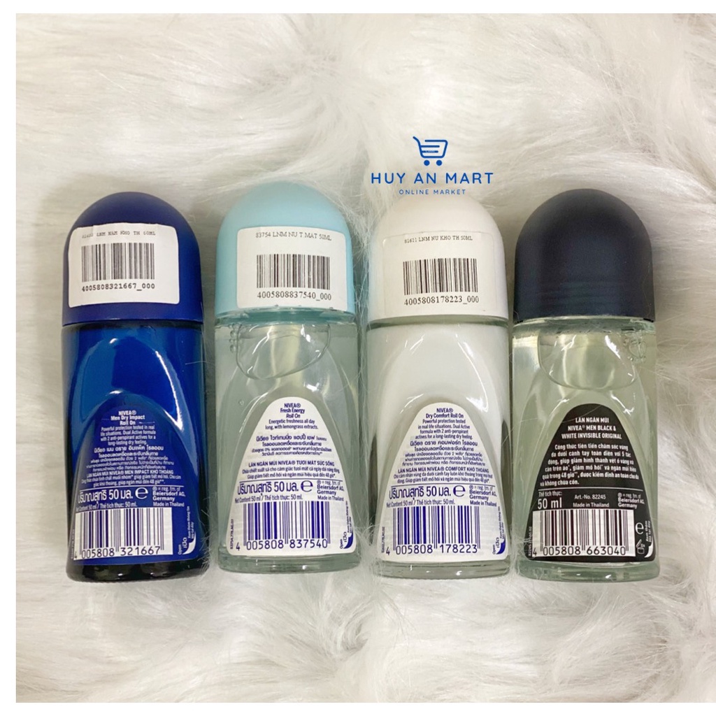 Lăn khử Mùi NIVEA 50ml Dành Cho Nữ