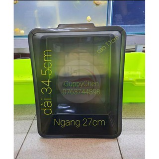 MUA 3 GIÁ - Khay nhựa nhỏ nuôi cá , hamster kích thước 34x27x11cm