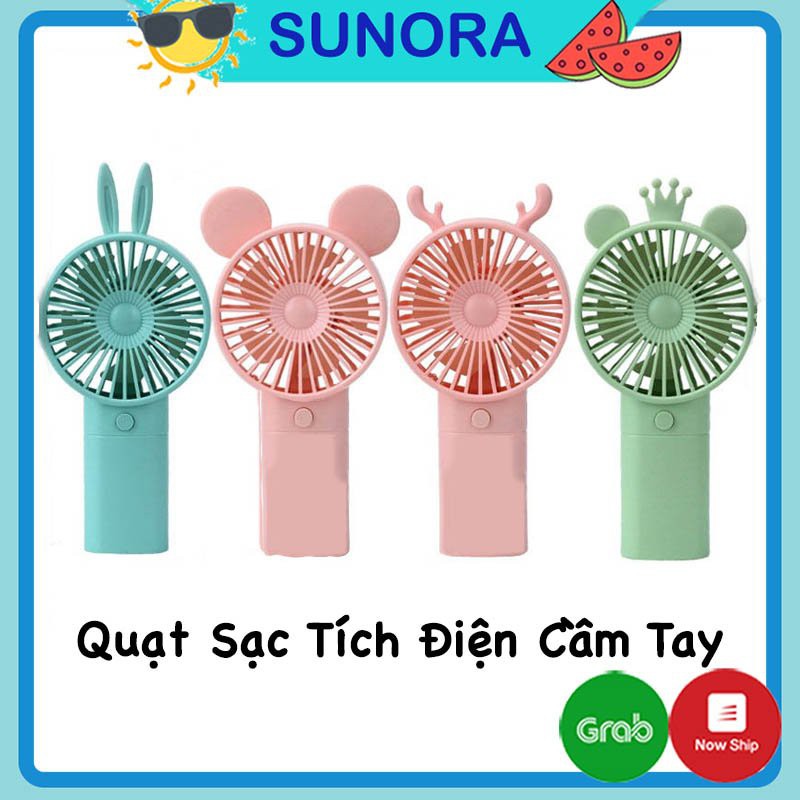 Quạt cầm tay mini sạc USB bỏ túi hoặc để bàn gió cực mạnh | BigBuy360 - bigbuy360.vn