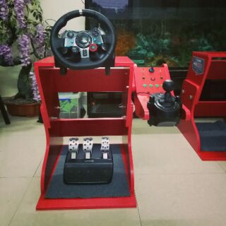 Giá đỡ vô lăng chơi game cao cấp có thể chỉnh cao thấp và gấp gọn