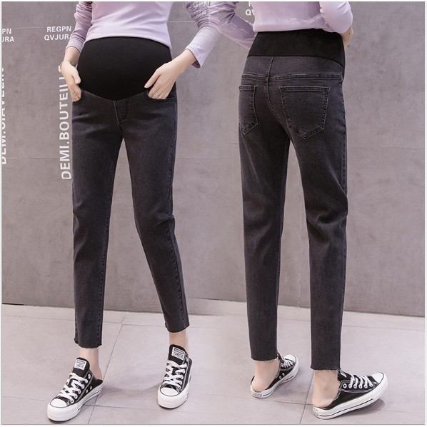 Quần Bầu Xinh Quần Jean Bầu BAGGY JEAN BẦU Q146