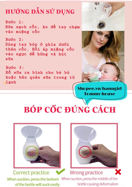 CỐC HỨNG SỮA KIÊM CỐC HÚT SỮA