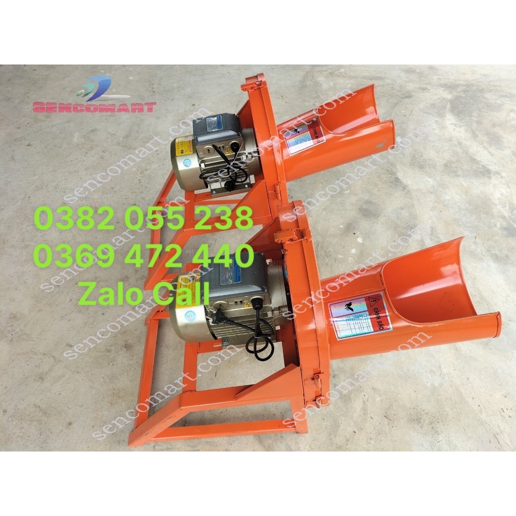 XẢ KHO máy băm chuối mịn, băm cỏ voi, các loại rau motor 1,5kw