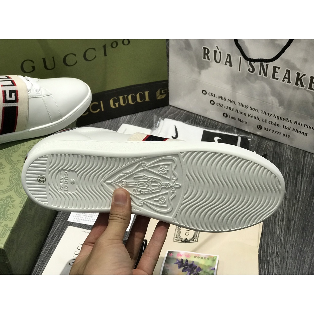 Siêu Phẩm Giày Thể Thao Sneaker Gu..CCi Quai Chun Đoàn Văn Hậu Cao Cấp Ảnh Thật + freeship + Tặng Tất