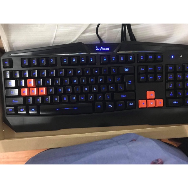 Phím Văn Phòng Có led Keysmart